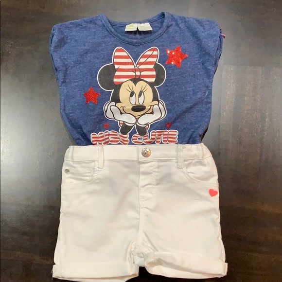 Disney Minnie Mouse Shirt Size 18 M - Picture 3 of 5